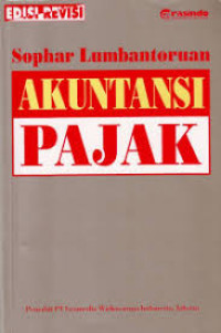 Image of Akuntansi pajak/Sophar Lumbantoruan