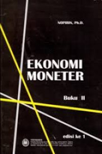 Image of Ekonomi moneter buku II/Nopirin