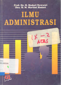 Image of Ilmu Administrasi/Hadari Nawawi