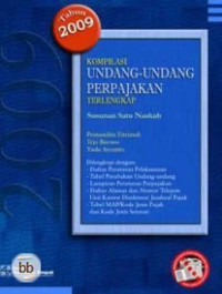 Image of Kompilasi Undang-Undang Perpajakan Terlengkap