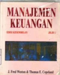 Image of Manajemen keuangan Jilid 1 : J. Fred Weston