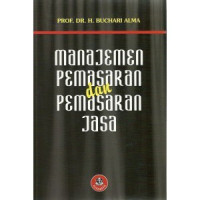 Image of Manajemen pemasaran dan pemasaran jasa/Buchari Alma