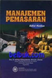Image of Manajemen Pemasaran (Edisi 2)/Indriyo Gitosudarmo