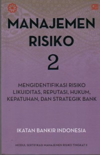 Image of Manajemen Risiko 2/Ikatan Bankir Indonesia