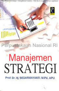 Image of Manajemen Strategi/Sedarmayanti