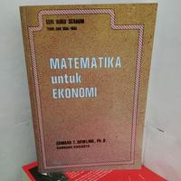Image of Matematika untuk ekonomi Seri Buku Schaum Teori dan SOal-Soal