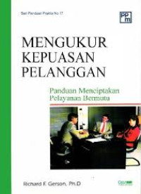 Image of Mengukur kepuasan pelanggan/ Richard F. Gerson