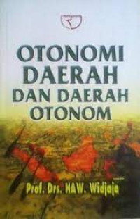 Image of OTONOMI DAERAH DAN DAERAH OTONOM