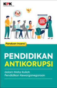 Image of Panduan Inseri Pendidikan Antikorupsi