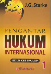 Image of Pengantar Hukum Internasional / J.G. Starke