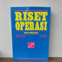 Image of RISET OPERASI Suatu Pengantar Edisi kelima Jilid 2